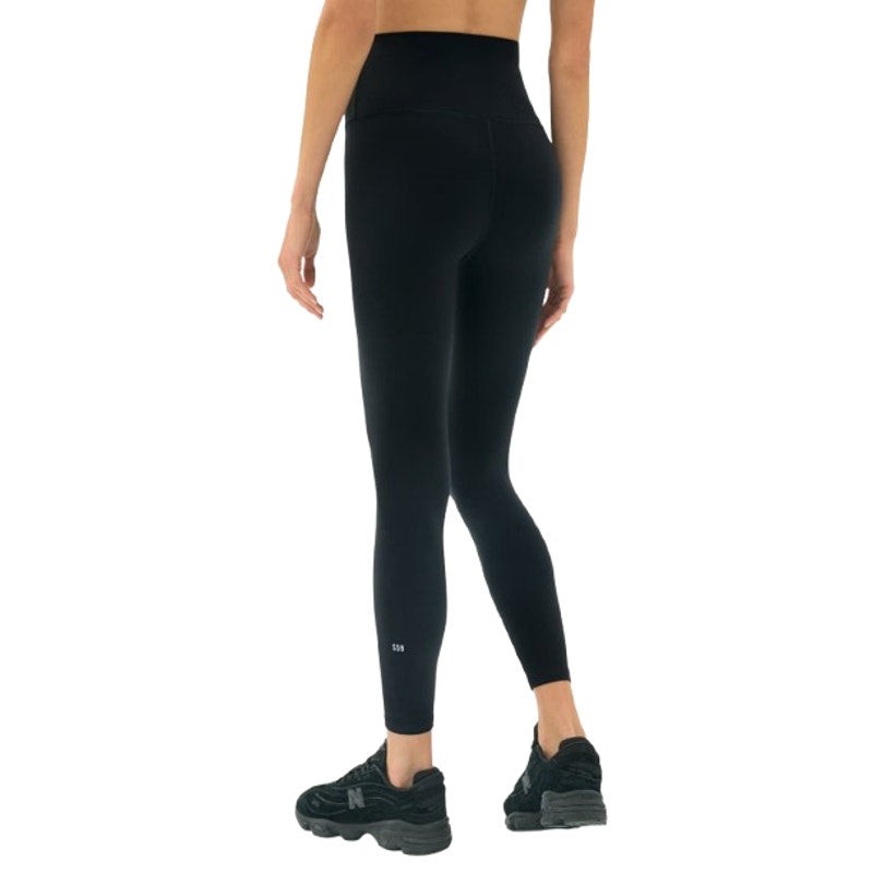 SPLITS59 Women's Airweight Super High Waist 7/8 Leggings Large Black NWT