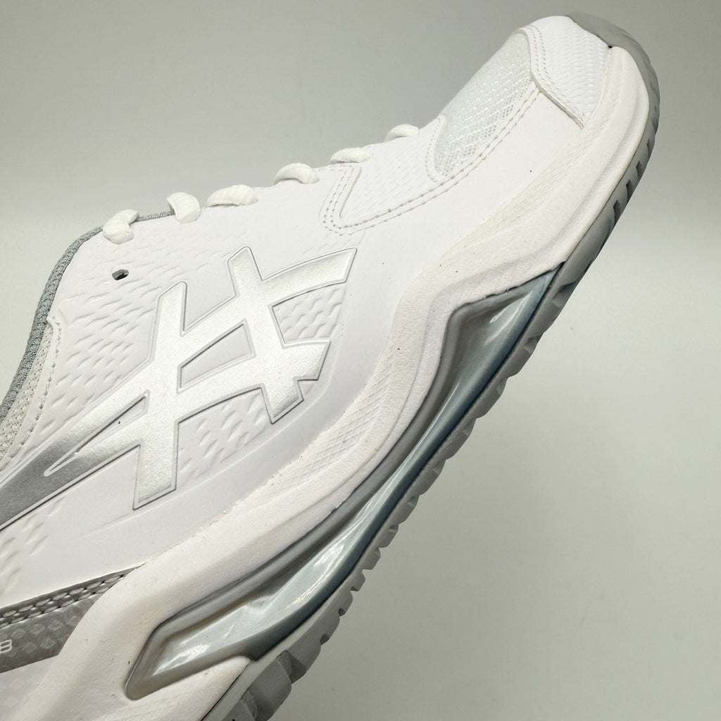 ASICS Womens GEL-Dedicate 8 Athletic Shoes Size 8 M EU 39.5 White Silver NWT