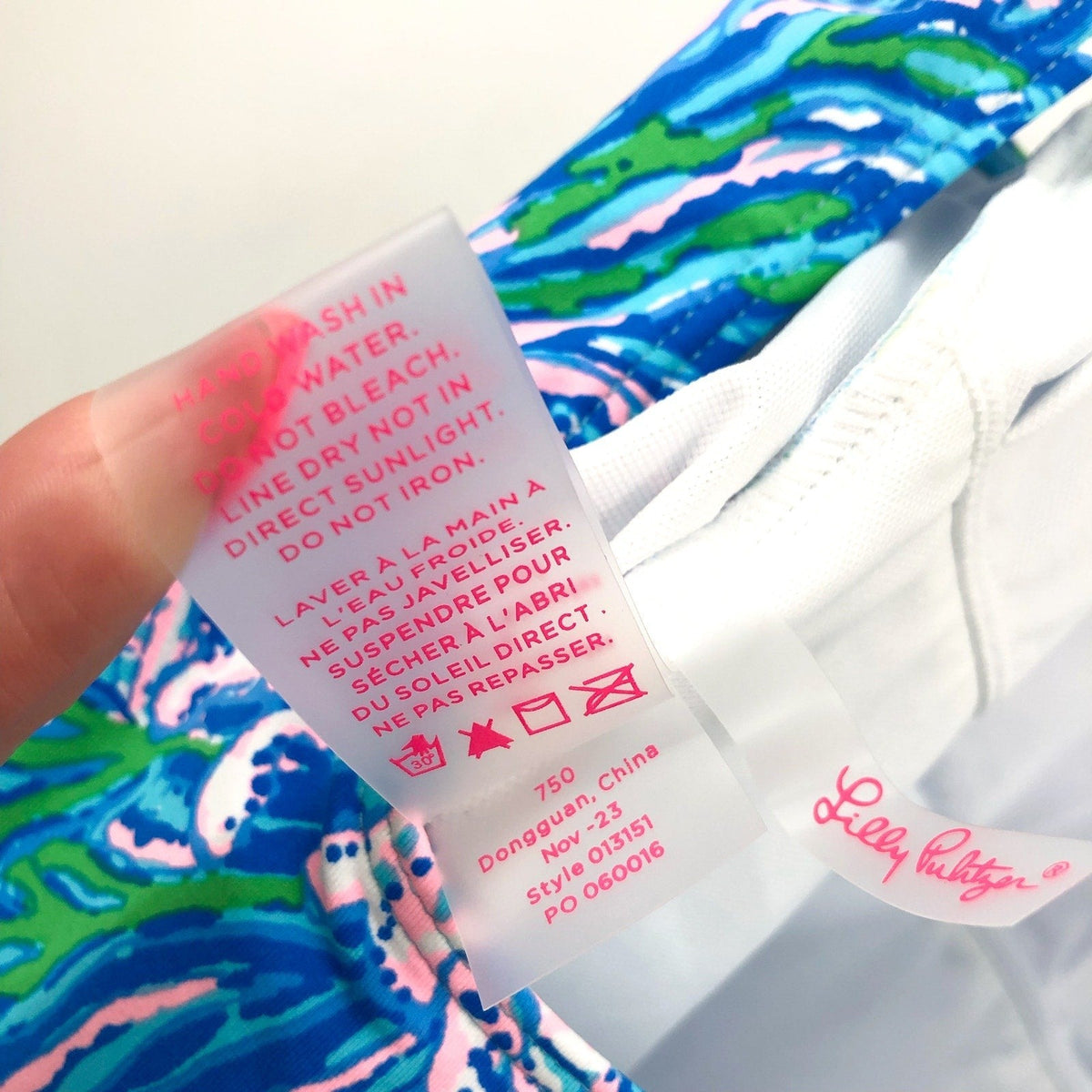 LILLY PULITZER Brin Scoopneck One-Piece Swimsuit Size 14 Blue Las Olas Aqua NWT