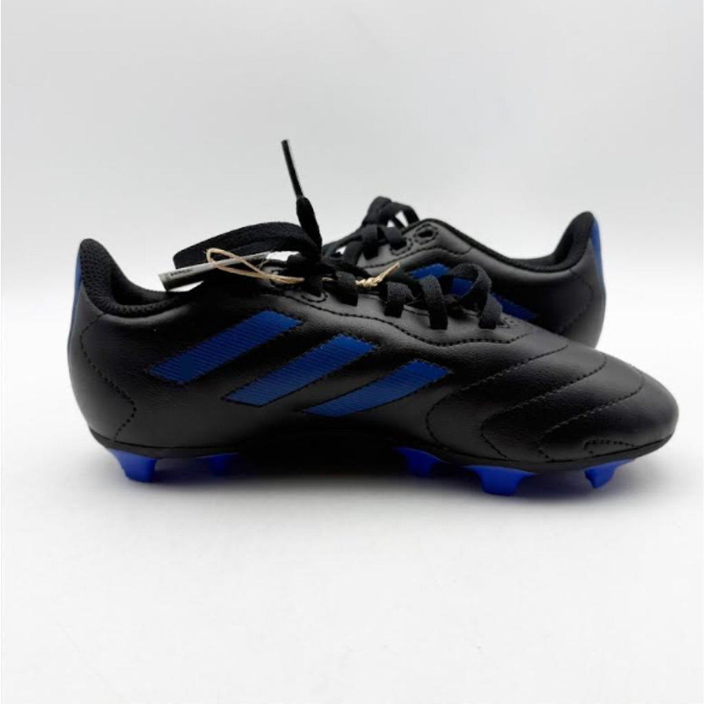 Adidas Youth Goletto VIII Firm Ground Soccer Cleats Size 3.5 Black Blue NWOB