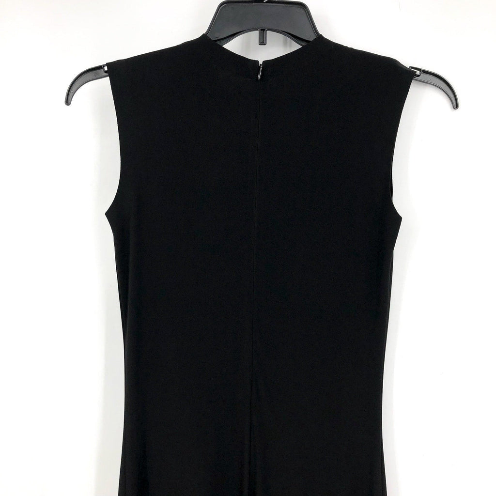 NORMA KAMALI Women's Sleeveless Wide-leg Jumpsuit Medium Black Crewneck NWT