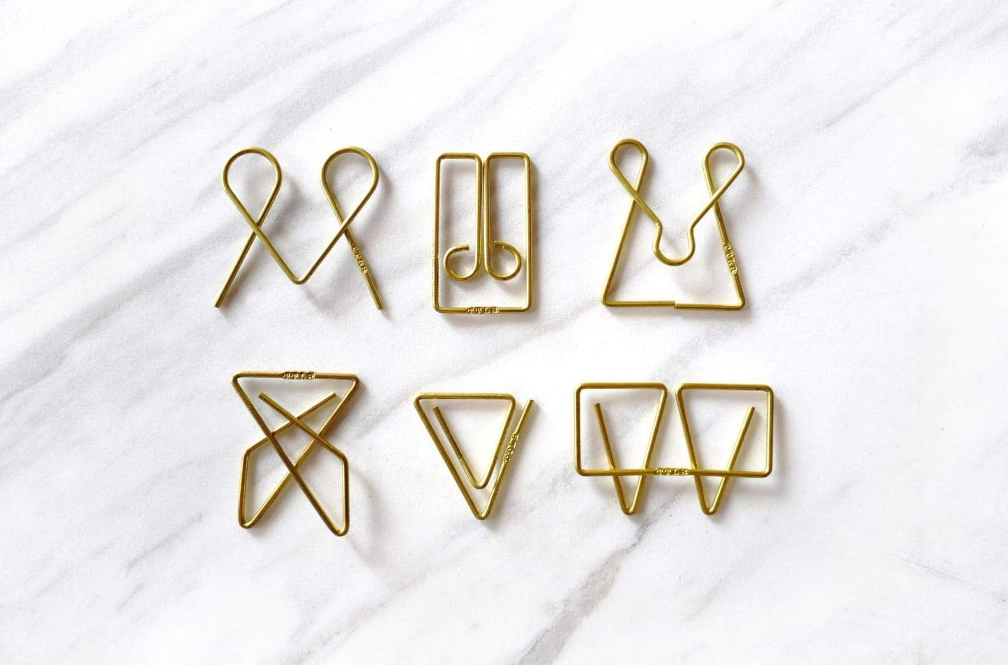 Tools to Liveby Brass Paper Clips (Niagara)