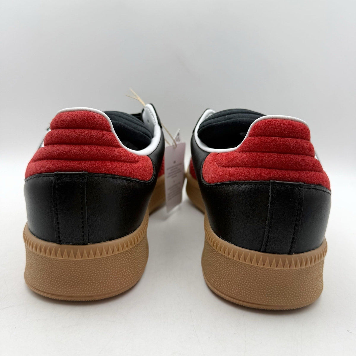 Adidas Samba XLG Sneakers MENS 8.5 WOMENS 9.5 Black Red Suede Athletic NIB