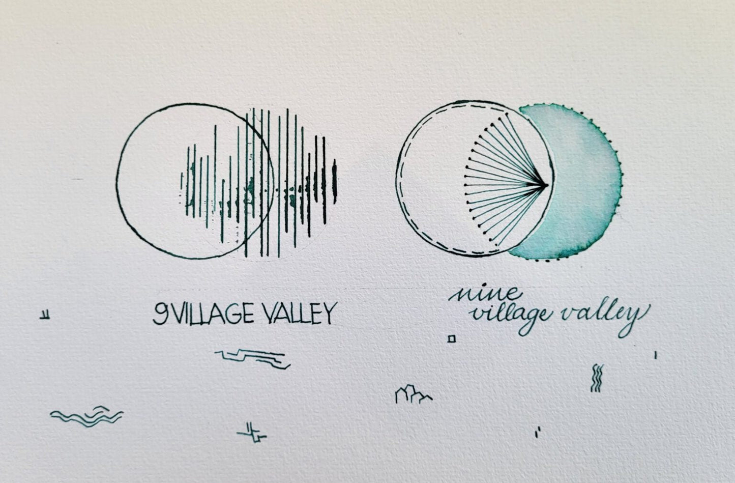 Shanghai Stationary Ink - 9 Village Valley - 50ml