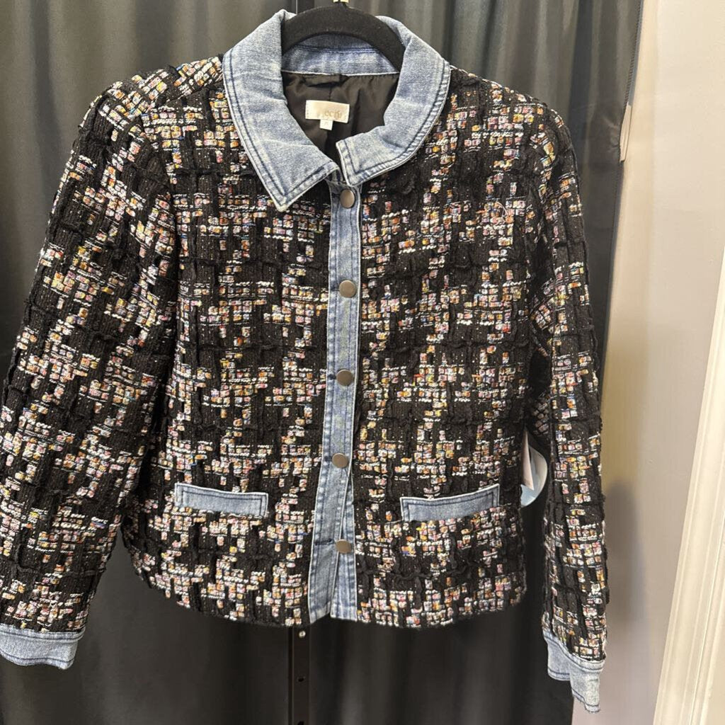 Ecru Tweed Denim JACKETS Lp