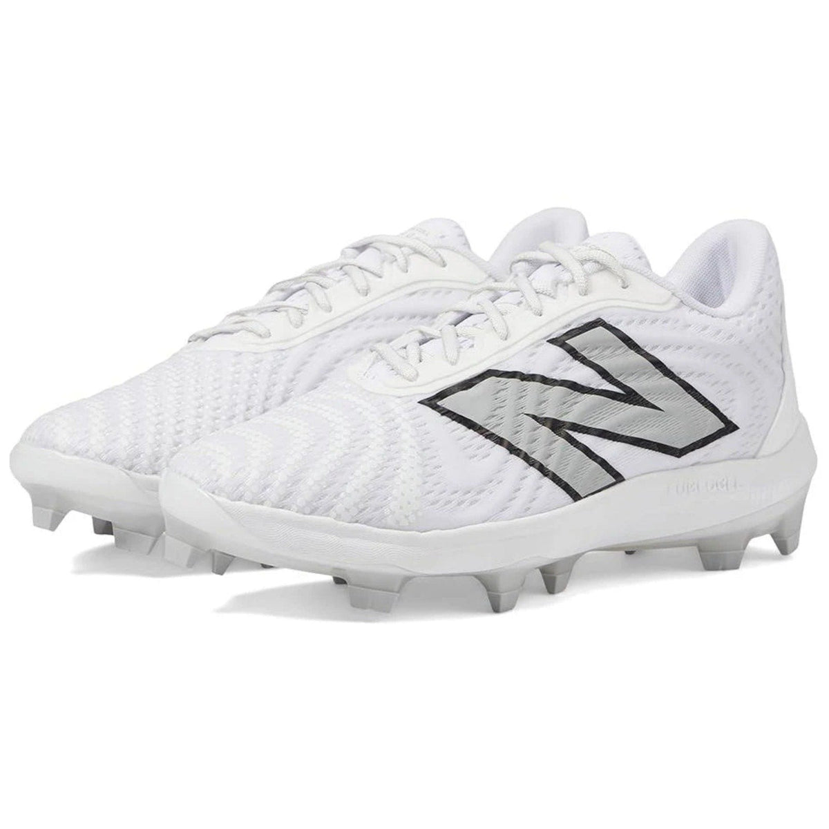 New Balance Mens FuelCell 4040v7 Cleats Size 14 White Black Molded Baseball NWOB