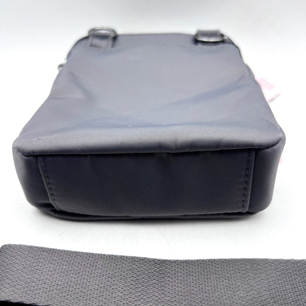 BAGGALLINI Womens Modern Everywhere Take Two RFID Twill Crossbody Bag Grey NWT