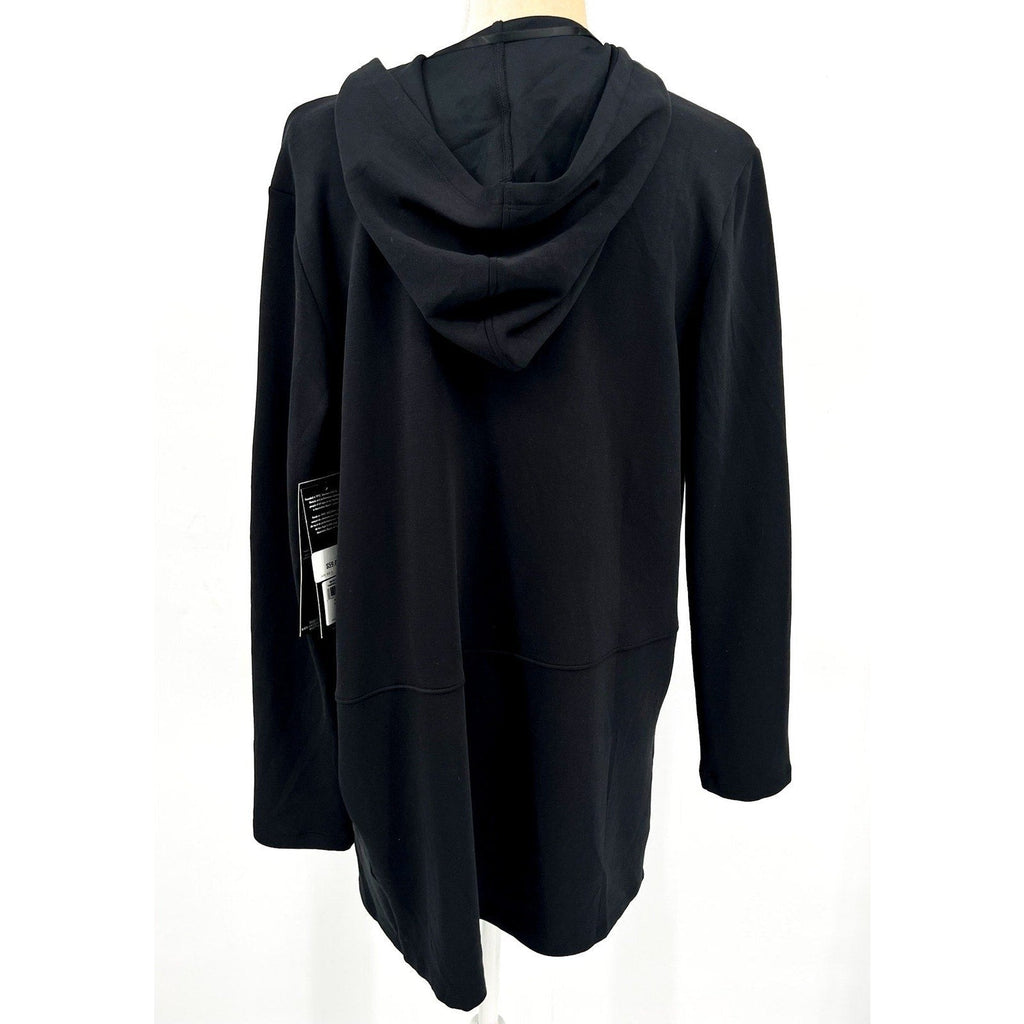 SKECHERS Women's Skechluxe Elevate Restful Hoodigan Jacket XS Black NWT