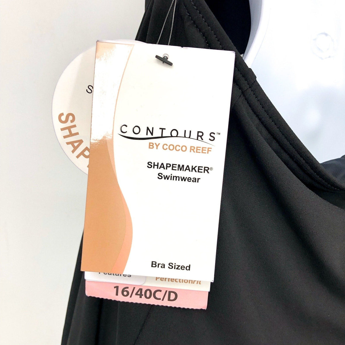 COCO REEF CONTOURS Athena Draped Halter Swim Dress 16-40C/D Black Heritage NWT