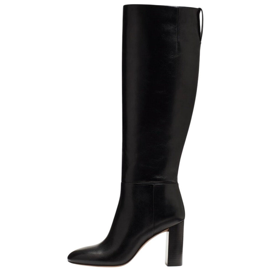 Kate Spade Womens Colby Tall Boots US 7.5 B EU 38 Black Leather NIB