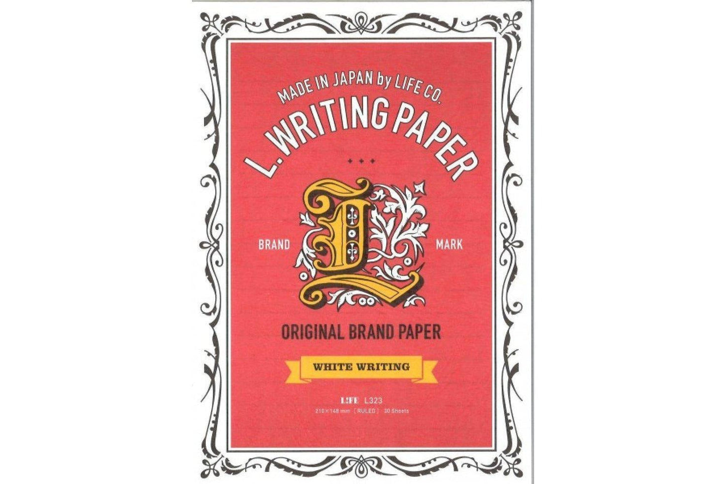 Life Writing Paper Notepad - A5 - White - 60 Pages