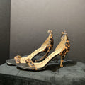 Sam Edelman Leopard Heels SHOES 9
