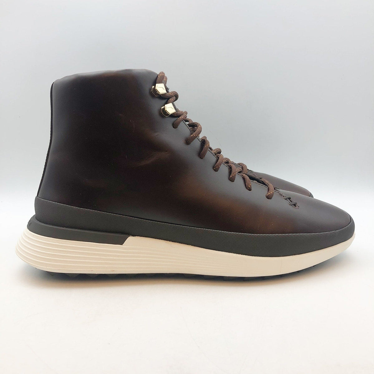Wolf & Shepherd Mens Crossover Hiker WTZ Boots Size 10 Maple Brown Leather NIB