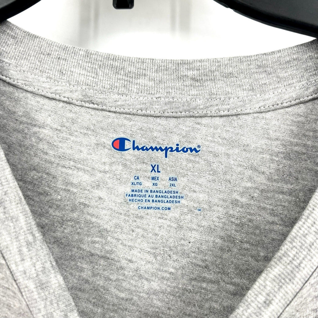 CHAMPION Womens Sam Houston State Bearkats Core Tee XL Gray Short Sleeve NWT