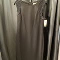Calvin Klein Slvlss Eyelet Details DRESSES 10
