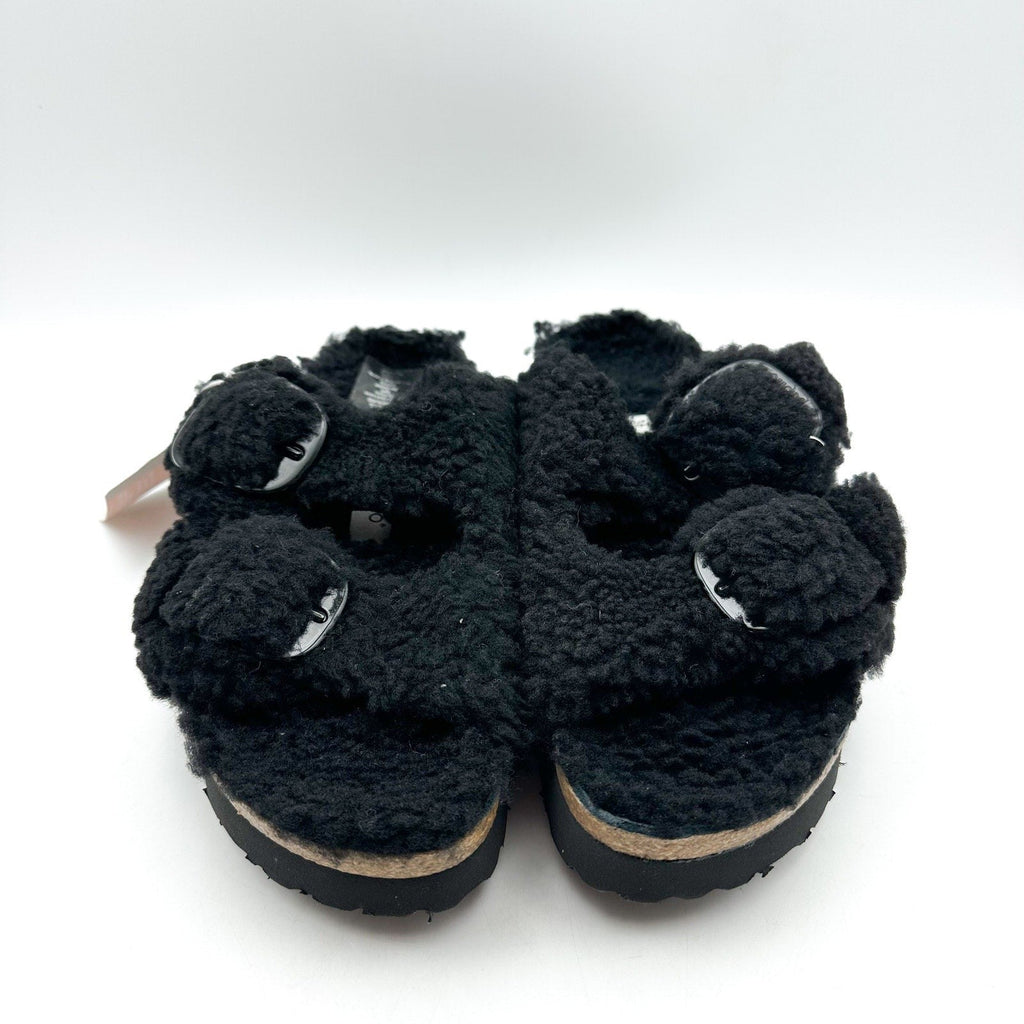 Birkenstock Papillio Womens Arizona Big Buckle Sandals EU 36 US 5 Black NWT