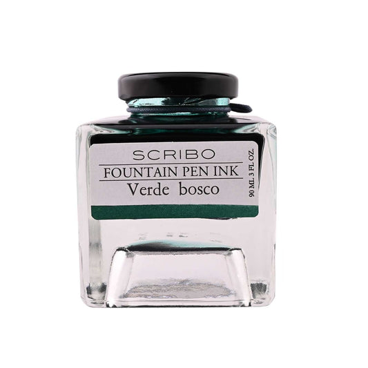 Scribo Verde Bosco Ink Bottle- Green - 90ml