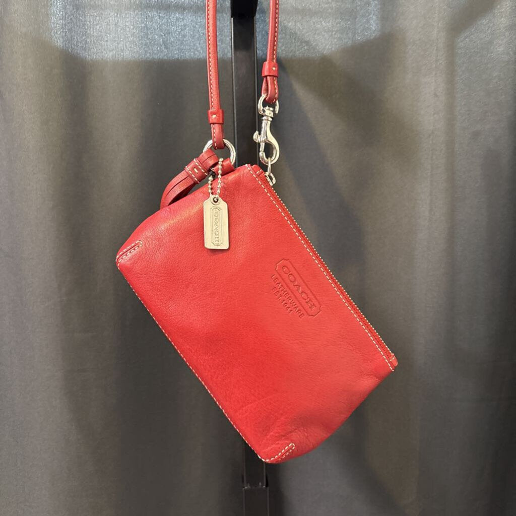 Coach Leather Wristlet ACCESSORIES Small
