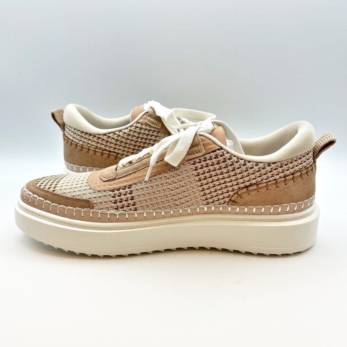 Steve Madden Womens Charlie Casual Sneakers Size 10 M Tan Light Brown NIB