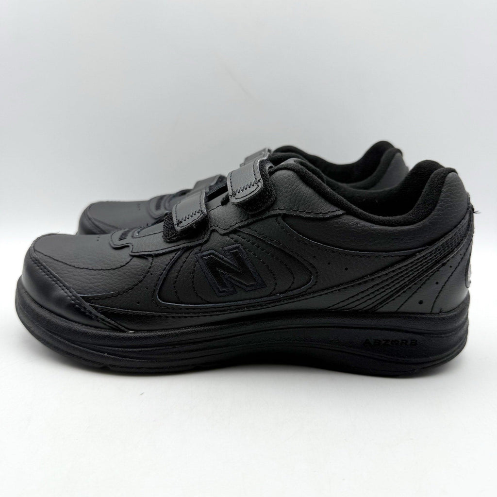 New Balance Womens 577 Walking Sneakers Size 7 EU 37.5 Black Hook-and-Loop NIB