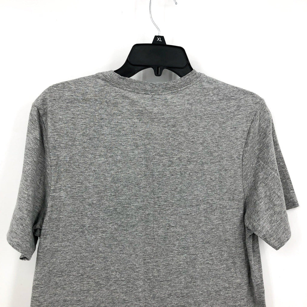 NIKE Mens New Orleans Saints Logo Tee Medium Heather Grey Short Sleeve NWT