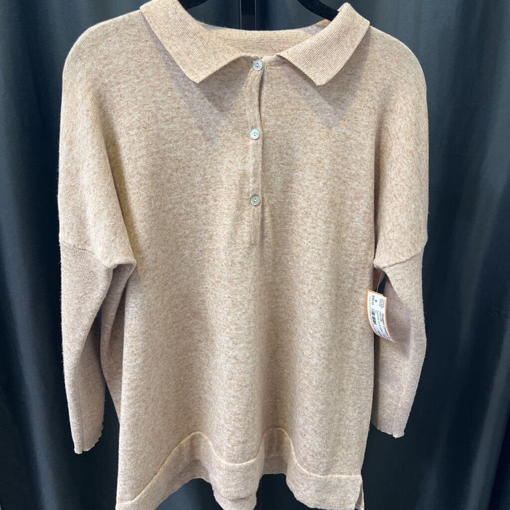 Tuckernuck 3/4 Slv Collared SWEATERS XS/S