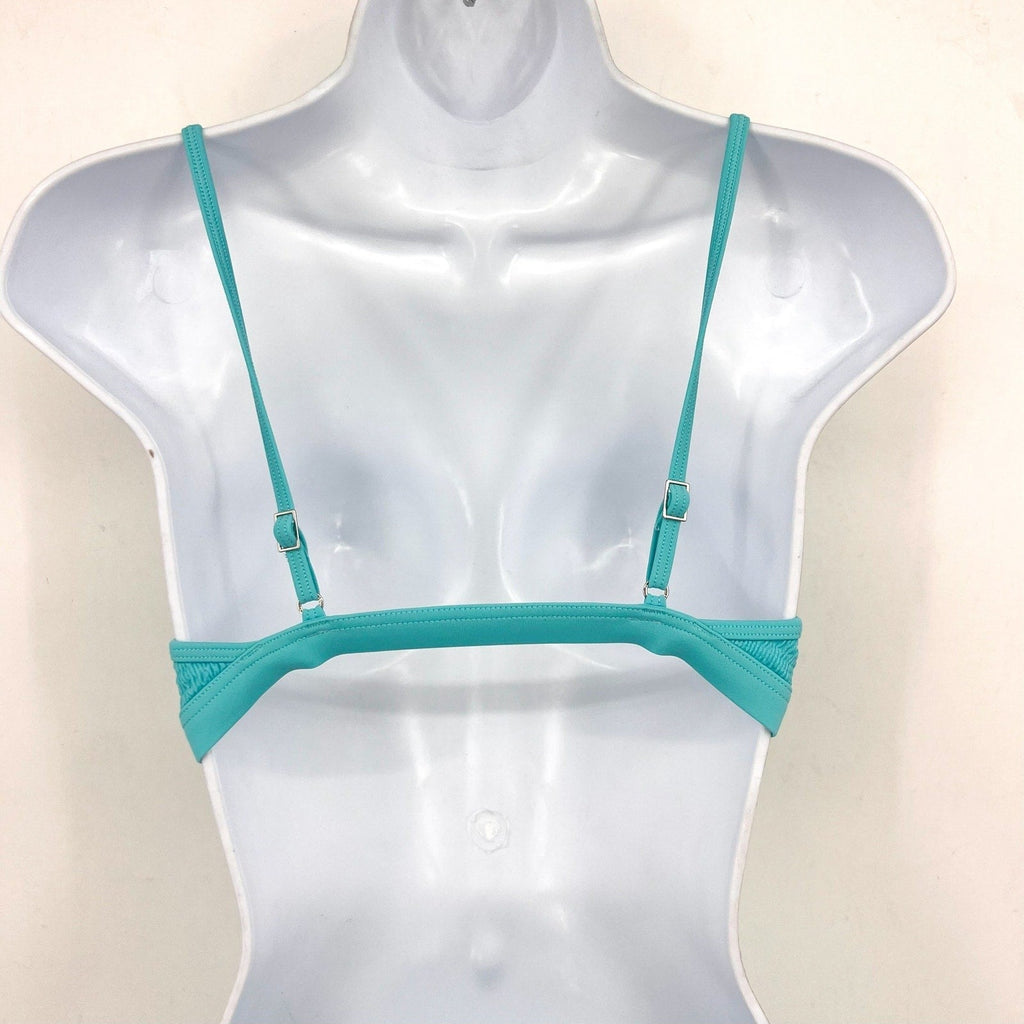 ABERCROMBIE KIDS Girls Textured Two-Piece Swimsuit Set Size 17- 18 Blue NWT