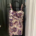 Lilly Pulitzer Tank Bow Floral Metallic DRESSES 4