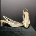 J Crew Block Heel/Mesh SHOES 8