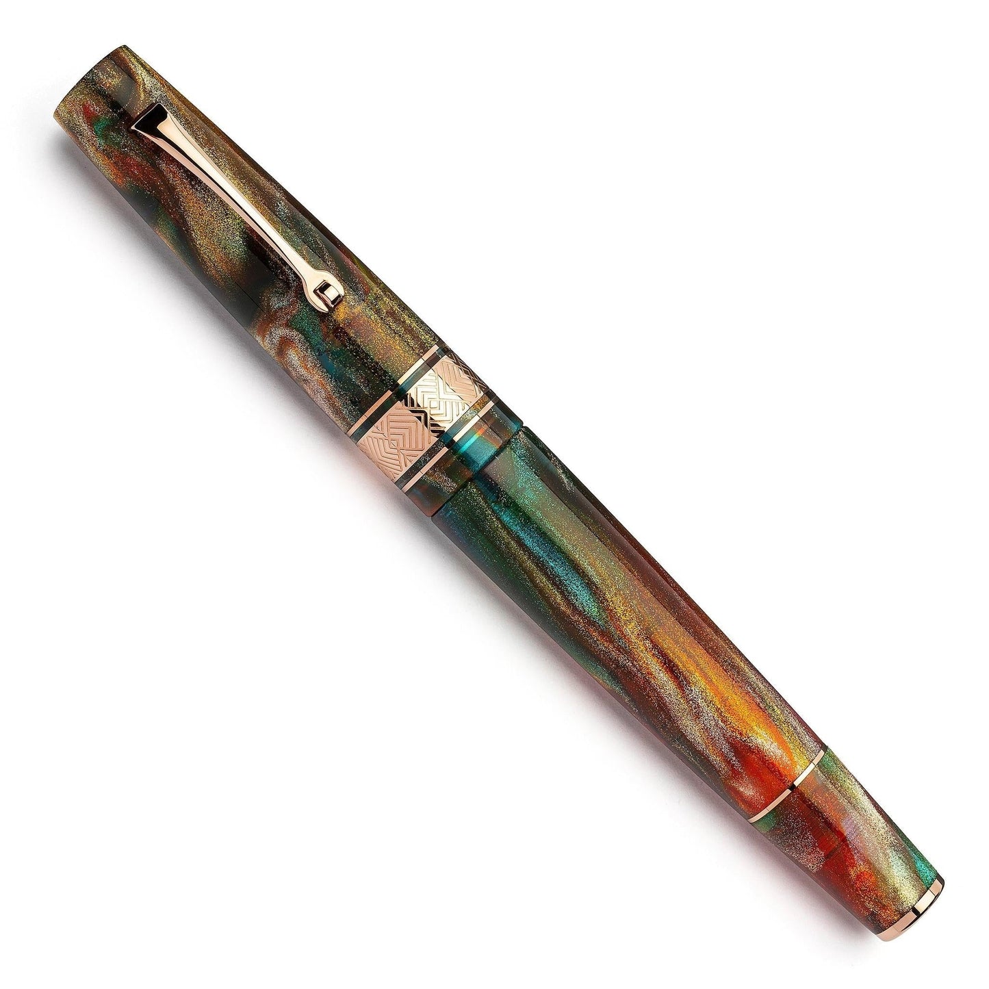 Leonardo Supernova Fountain Pen – Primary Manipulation 5 – RGT #8 14K Gold