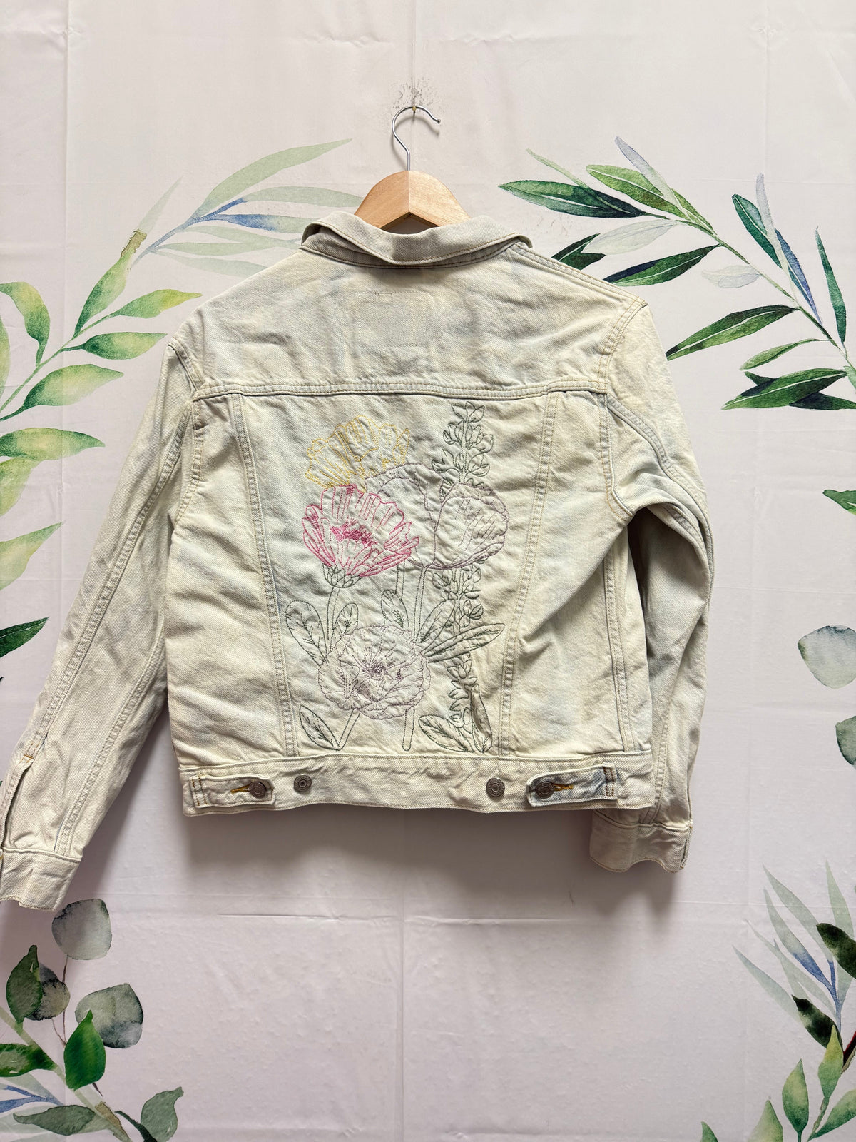 Levi’s Ex Boyfriend Graphic Trucker Jacket (XS)