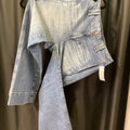AG Wide Leg Big Hem JEANS 25