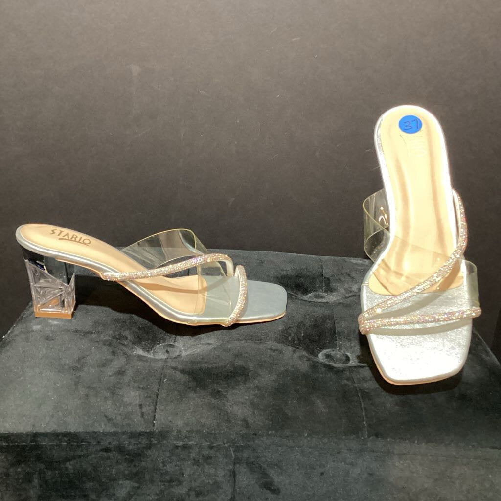 Stario NEW RS Strap Clear Heel SHOES 37