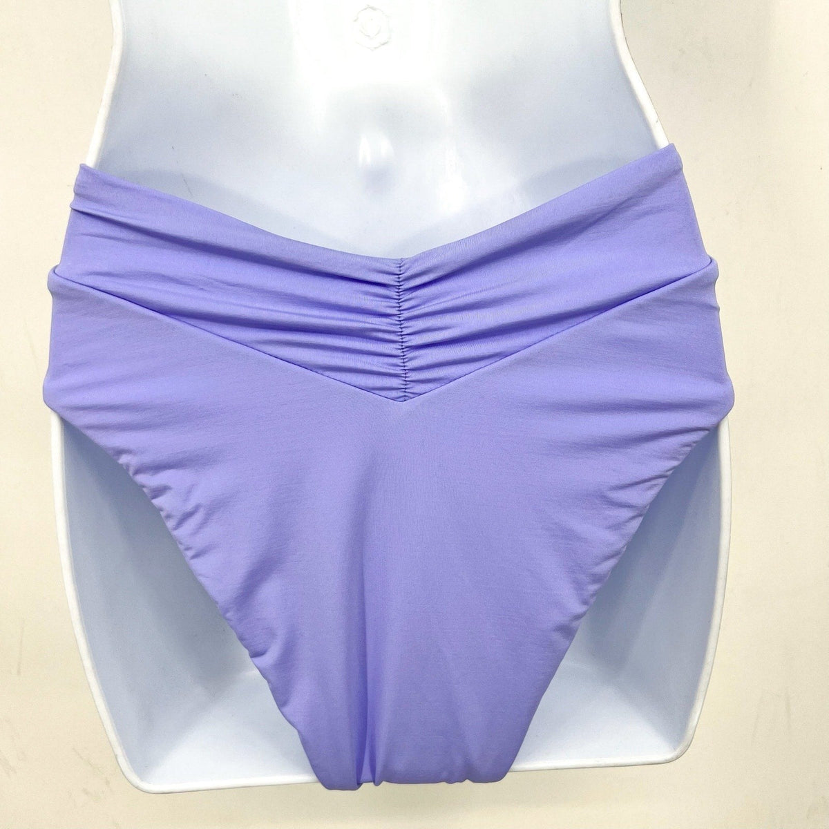 BECCA Color Code Carolina French Cut Bikini Bottom Medium Bellflower Purple NWOT