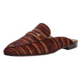 Sam Edelman Womens Linnie Bit Mule Size 7 M Brown Multcolor Calf Leather NIB