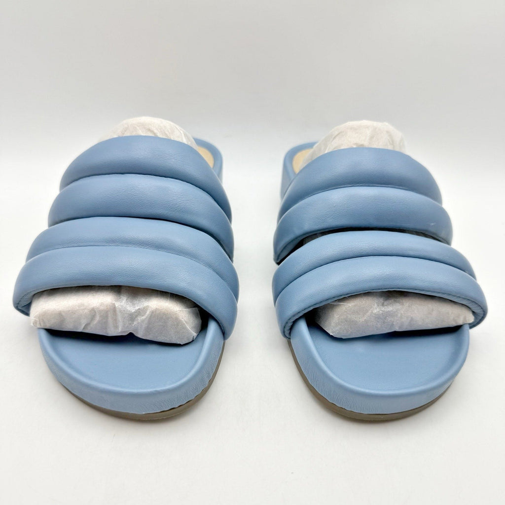 Vionic Womens Mayla Slide Sandals Size 5 M EU 35 Blue Comfort NIB
