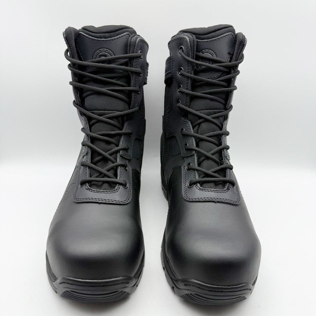 Battle Ops Mens 8” CT Tactical Duty Boot Size 9 Black Leather Waterproof NIB