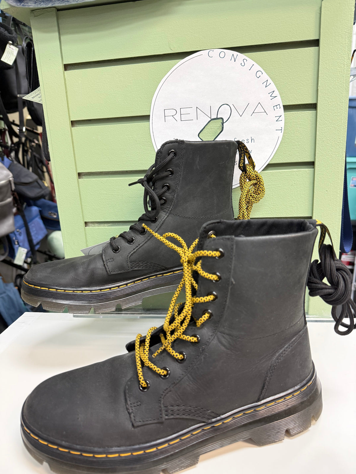 Doc Martens Combs Boots (Mens 9/ Womens 10)