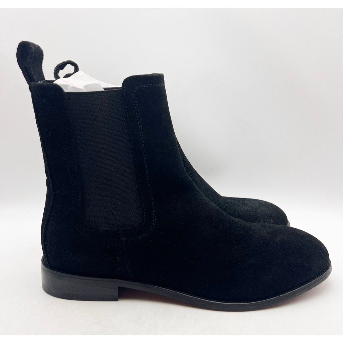 Saint Morta Men's Nomad Chelsea Boots Size 9 EU 43 Black Round Toe NIB