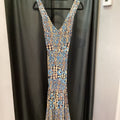 Let Me Be Geo Print Maxi Tank DRESSES S