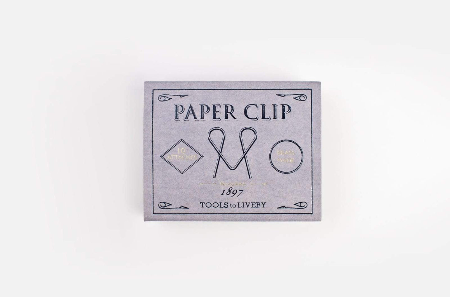 Tools to Liveby Brass Paper Clips (Niagara)