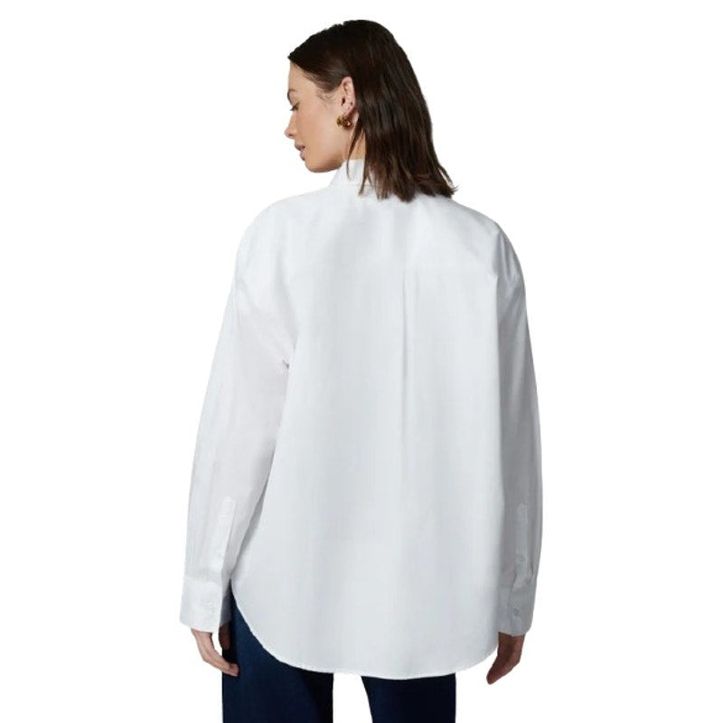 JOE'S JEANS Women's Boyfriend Button Down Shirt Medium Optic White NWT