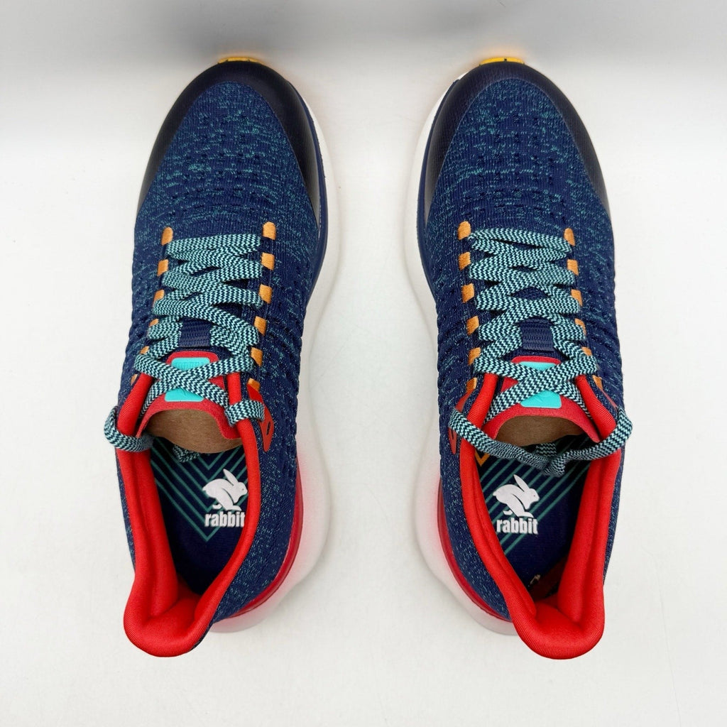 Rabbit Womens Dream Chaser Running Shoes Size 11 Blue Red Athletic Sneakers NIB