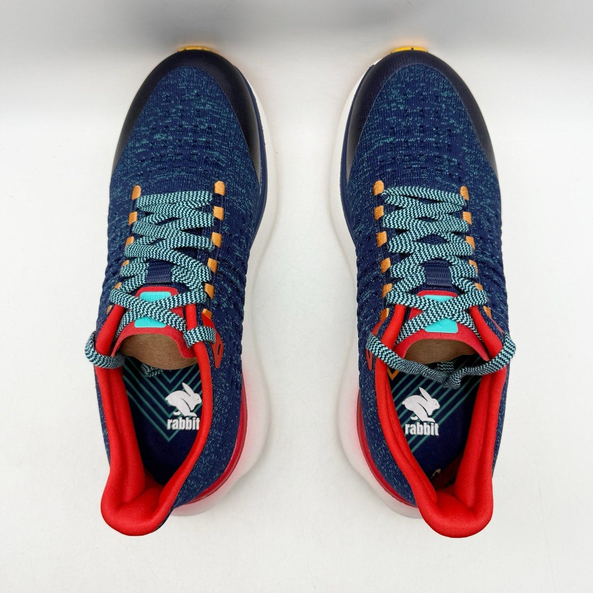 Rabbit Womens Dream Chaser Running Shoes Size 11 Blue Red Athletic Sneakers NIB