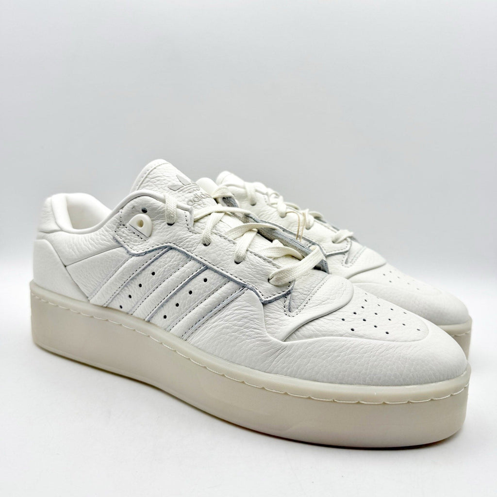 Adidas Originals Mens Rivalry Low Lux Sneakers Size 10 EU 44 White Athletic NIB