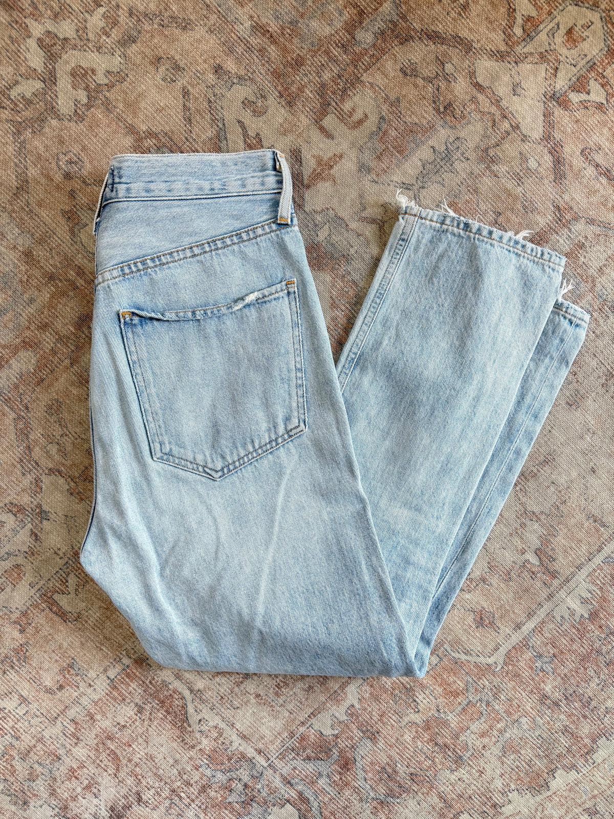 Agolde Riley Straight HR Jeans (26x26)