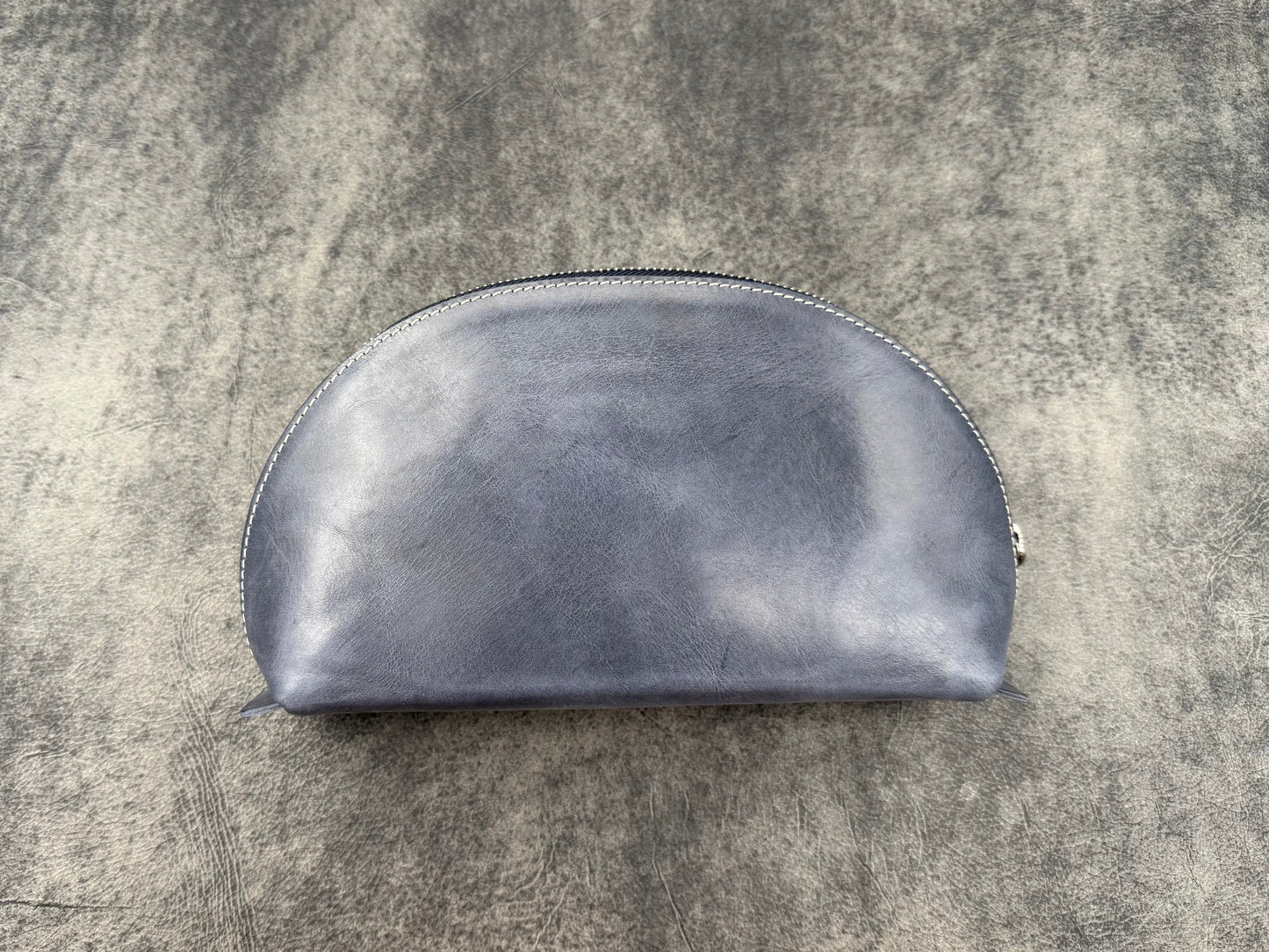 SECONDS LEATHER LUNAR MAKEUP / TOILETRY BAG - Multiple Colors - 3031