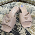 Prada Logo Slide Mules SHOES 36