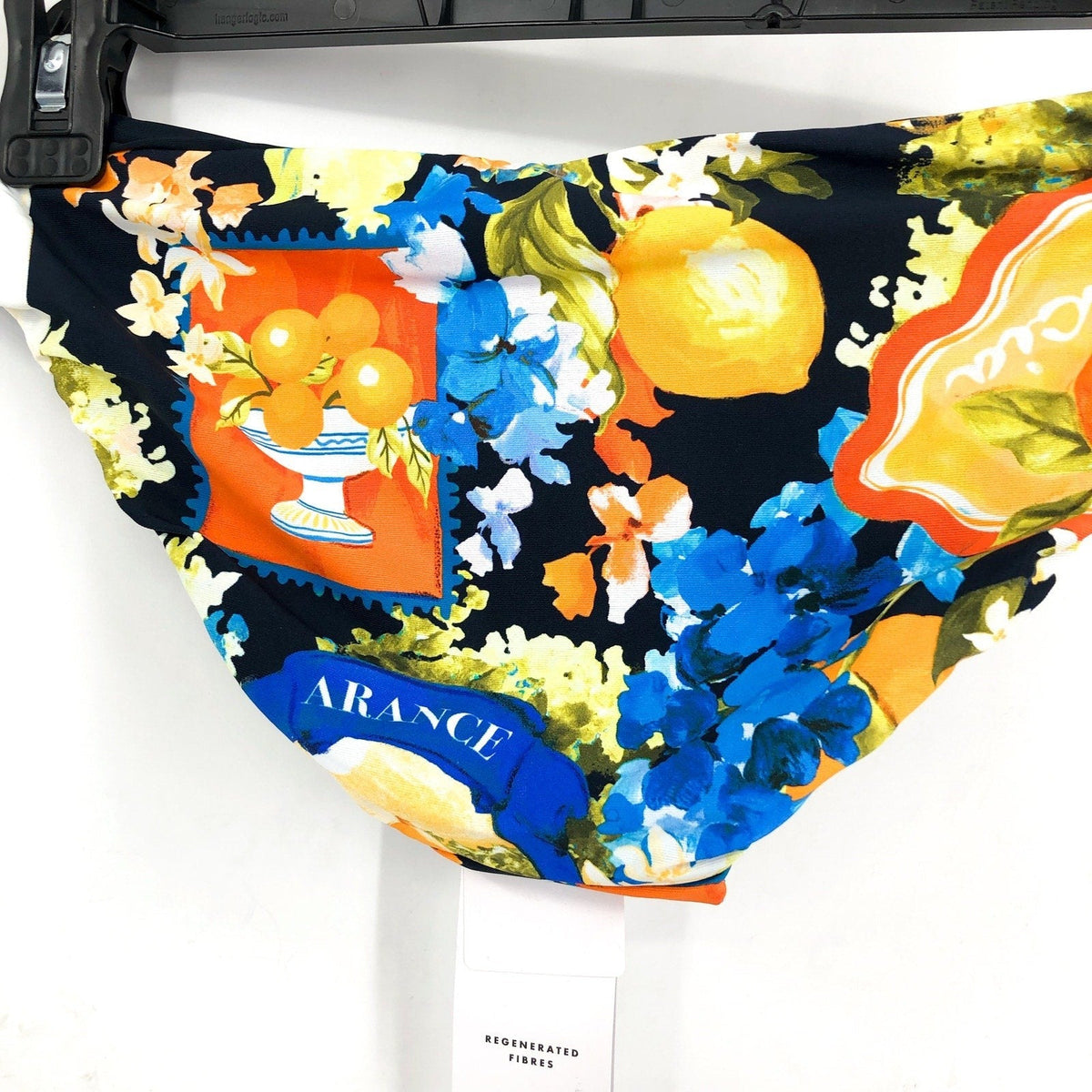 SEAFOLLY Women's Ciao Bella Hipster Swim Bottom Size 6 Blue Floral Printed NWT