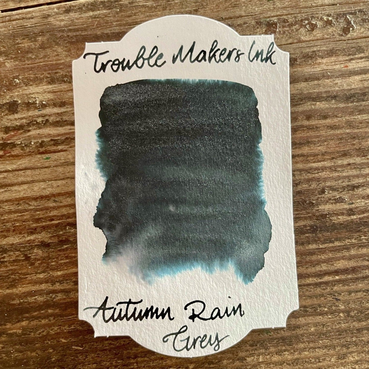 Troublemaker Autumn Rain Gray Shimmer Ink